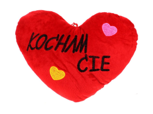 Poduszka Serce - Kocham Cię - Mała