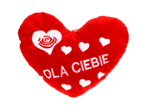 Poduszka Serce 'Dla Ciebie' 30cm