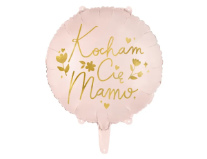 Balon foliowy "Kocham Cię Mamo" 45cm