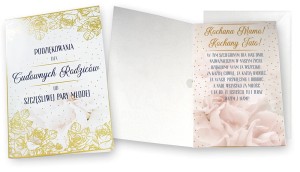 Karnet - MP-0037 Podziękowania Dla Rodziców