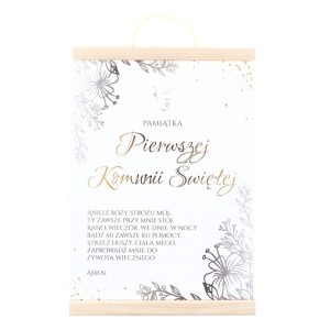 Dyplom - Pierwsza komunia Gołąb Srebrny
