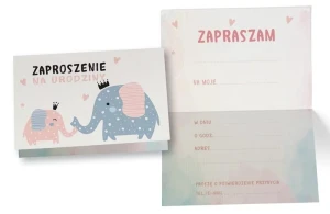 Zaproszenie ZZ-078 - Słonik