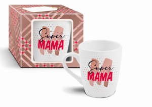 Kubek baryłka - Kubek Super Mama 300ml