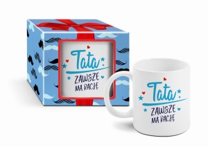 Kubek Boss 300 ml - Tata zawsze ma racje