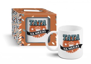 Kubek Boss 300 ml - Tata na medal