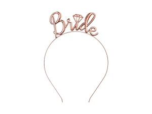 Opaska Bride -  różowe złoto