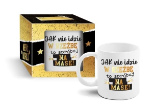 kubek Boss 300ml - jak nie idzie w rzeźbę..