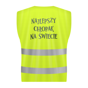Kamizelka GIFT - Najlepszy Chłopak na świecie