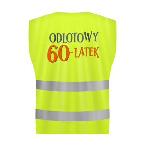 Kamizelka GIFT - Odlotowy 60 latek