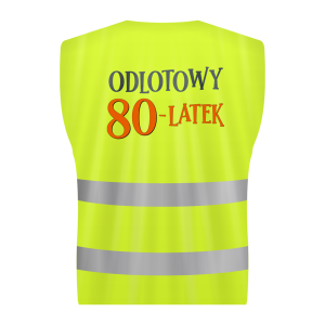 Kamizelka GIFT - Odlotowy 80 latek
