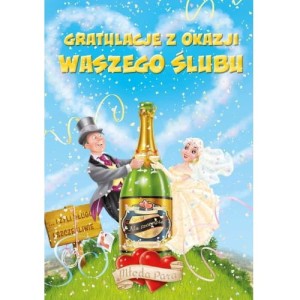 Karnet Duży FUN - Gratulacje Ślub - TDF12