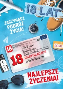 Karnet GIFT-M-160 - Dowód osobisty 18 On