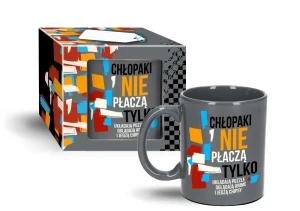 Kubek Boss 300ml szary - Chłopaki nie płaczą