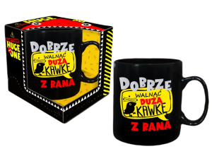 Kubek Big Boss 800ml - Dobrze walnąć dużą kawkę
