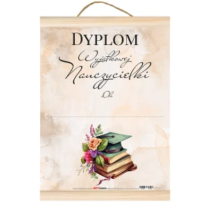 Dyplom GIFT - Wyjątkowej nauczycielki