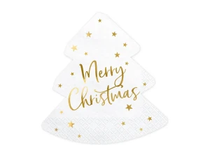 Serwetki Choinka - Merry Christmas 16cm