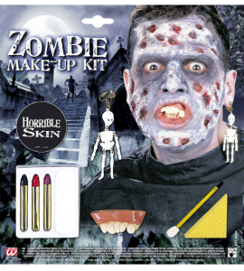 Zestaw do makijażu z akcesoriami - Zombie