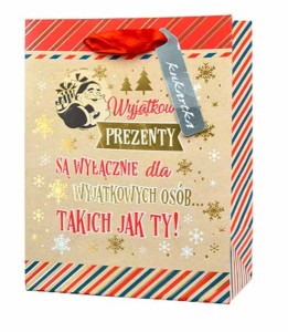 Torebka Prezentowa - QM-342 - Wyjątkowe prezenty