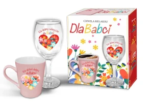 Kieliszek + Kubek NBC  - Dla Babci Chwila relaksu