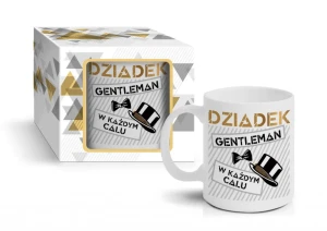 Kubek Boss 300ml - Dziadek gentleman w każdym calu
