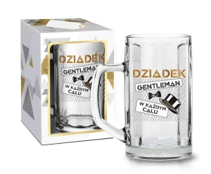 Kufel 500ml - Dziadek gentleman w każdym calu