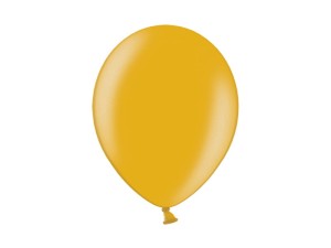 Balony 27cm, Metallic Gold