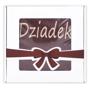 Ręcznik 100x50 Pudełko Brązowy - Dziadek
