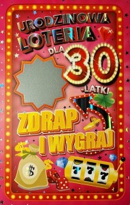 Karnet JCX 092 - Loteria 30 Ona