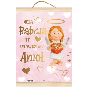 Dyplom GIFT - Babcia To Anioł