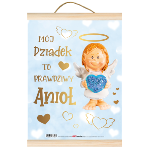 Dyplom GIFT - Dziadek to Anioł