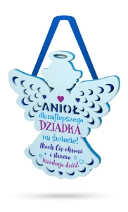 Zawieszka Anioł ZOS-004 - Dla Najlepszego Dziadka