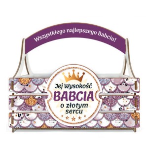 Koszyk Drewno - Jej Wysokość Babcia