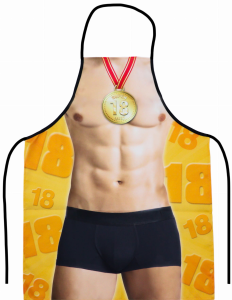 Fartuch premium FP72 -  Medal 18 lat