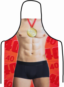 Fartuch premium FP74 -  Medal 40 lat