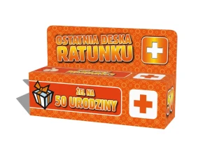 Żel ostatnia deska - na 50 urodziny
