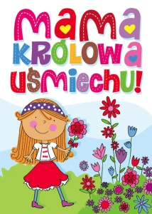 Karnet PP-1432 - Mama królowa uśmiechu