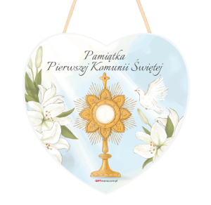 ZAWIESZKA SERCE KOMUNIA GOŁĄB