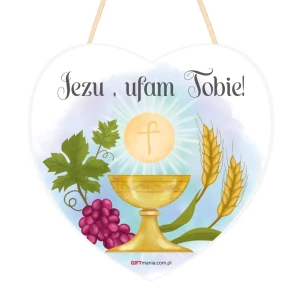 ZAWIESZKA SERCE  JEZU UFAM TOBIE