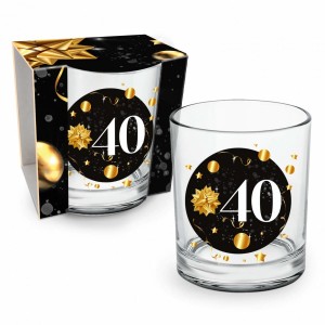 Szklanka whisky GOLD - 40