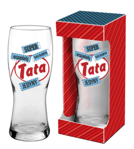 Szklanka do piwa 500ml - Tata (super, jedyny)