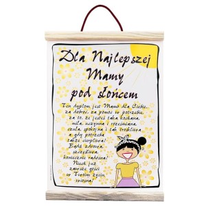 Dyplom - najlepszej Mamy pod słońcem