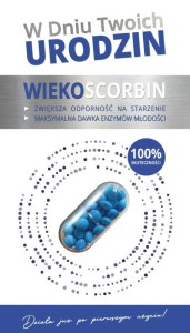 Karnet TAB-26 - Urodziny Ogólny WIEKOSCORBIN