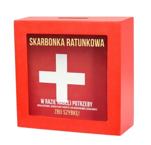 Skarbonka Skarbbox SBB-006 - Ratunkowa