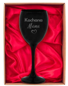 Kieliszek do wina satyna - Kochana Mama
