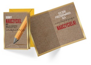 Karnet PR-424 Dobry nauczyciel