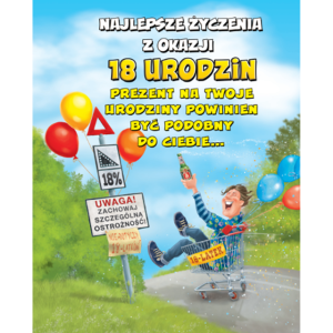 Karnet FUN TF74 - 18 urodziny on