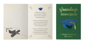 Karnet NR-112 -  Gratulacje Licencjacie