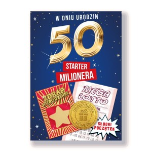 Karnet MO-12 - W dniu 50 urodzin