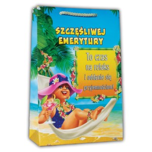 Torba Prezentowa M - Emerytura Ona - M65A
