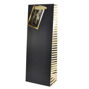 Torebka na wino QB-094 - czarna